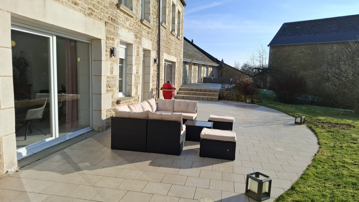 Terras met lounge